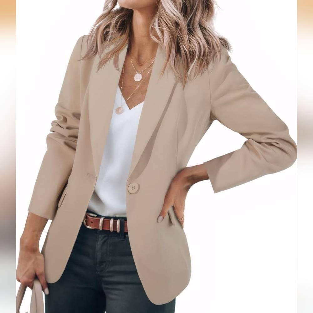 Women's Tan Blazer